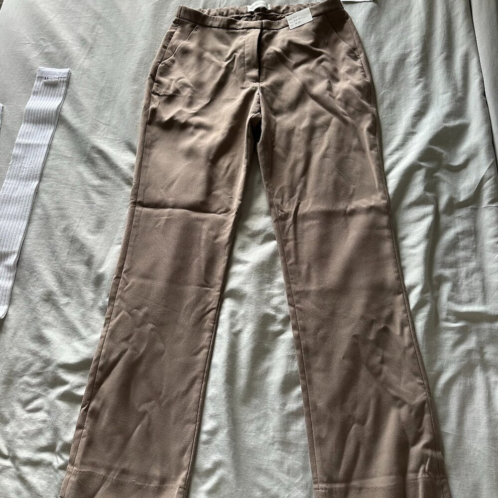 NWT A&F Dress Pant, Tan Size 10L